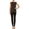 3.1 Phillip Lim Beaded Neck Top in Brown (asphalt) - Lyst