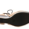 Alexander Mcqueen Lace Up Wedge Sandal  in Black (s) - Lyst