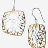 Argento Vivo Prism Square Earrings in Gold (gold/ silver) - Lyst