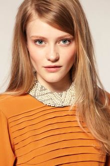 ASOS Collection Asos Pearl and Diamante Collar - Lyst