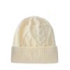 Asos Cable Knit Turn Up Beanie in Beige for Men (ecru) - Lyst
