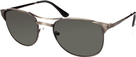 Asos Asos Silver Retro Style Navigator Sunglasses in Gray for Men (silver) - Lyst
