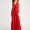 Bcbgmaxazria Sophia Gown in Red - Lyst