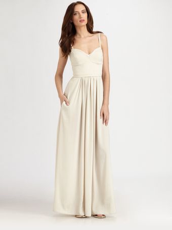 BCBGMAXAZRIA Kyra Bustier Dress - Lyst