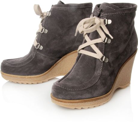 carvela grey ankle boots