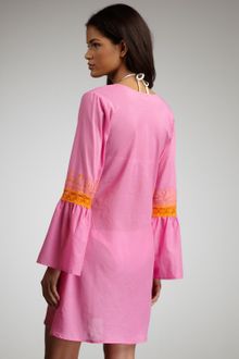 Debbie Katz Kimono Embroidered Tunic - Lyst