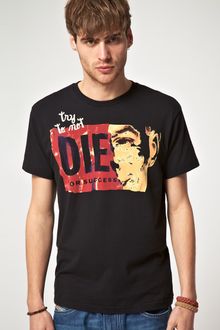 Diesel Tjeb Tshirt - Lyst