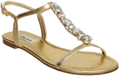 Dune Gold Sandals