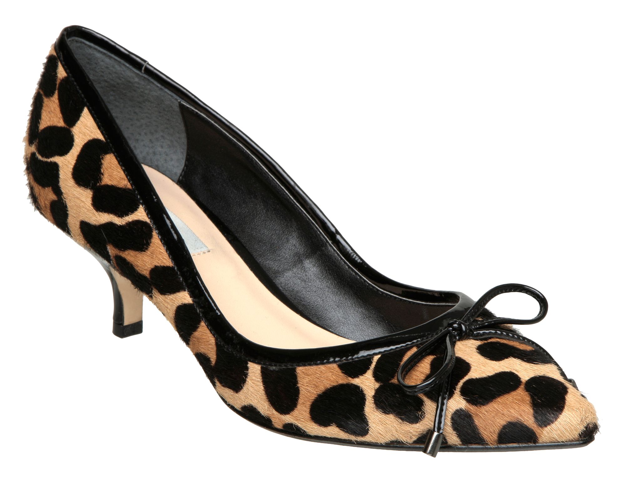 dune leopard print trainers
