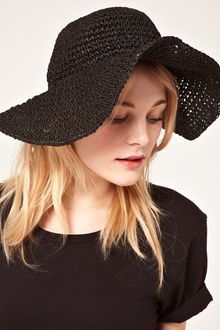 French Connection French Connection Floppy Felicity Hat - Lyst