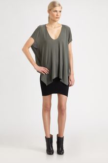 Helmut Lang Helmut Kinetic Jersey Oversized Tee - Lyst