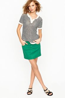 J.Crew Garmentdyed Denim Mini - Lyst