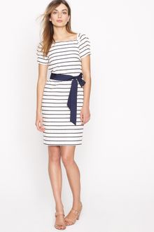 J.Crew Puffection Dress in Stripe - Lyst