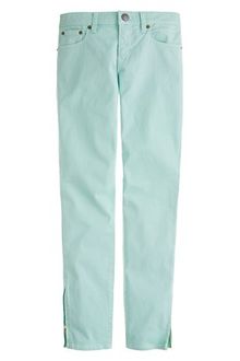 J.Crew Garmentdyed Anklezip Toothpick Jean - Lyst