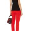 Karen Millen Draped Vest with Cutwork in Black - Lyst