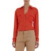L'agence Chest Pocket Blouse in Red - Lyst