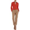 L'agence Chest Pocket Blouse in Red - Lyst