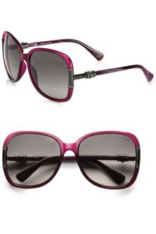 Lanvin Swarovski Crystal Accented Oversized Butterfly Sunglasses - Lyst