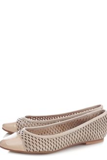 Matt Bernson Mulberry Perforated Ballet Flats - Lyst