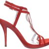 Michael Antonio Michael Antonio Womens Riordansat Platform Sandal in Red - Lyst