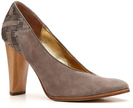 Mimco Journey Pump in Gray (cement) - Lyst