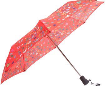 Moschino Cheap & Chic Moschino Cheap Chic Hearts Umbrella - Lyst