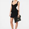 Nasty Gal Peplum Bandage Dress in Black - Lyst