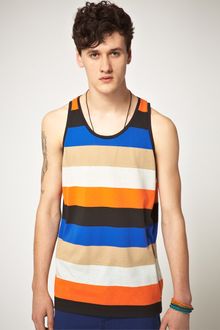 Cheap Monday Cheap Monday Joshua Striped Vest - Lyst