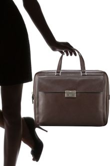 Prada Saffiano Brief Case - Lyst