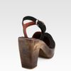 Rachel Comey Nubuck Leather Mary Jane Slingback Platform Sandals in Black - Lyst
