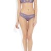 Stella Mccartney Clara Whispering Stretchsilk Satin and Lace Triangle Bra in Purple (lavender) - Lyst