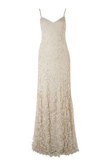 Theia Applique Maxi Bridal Gown - Lyst