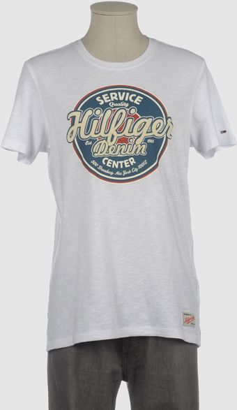 Tommy Hilfiger Denim Tommy Hilfiger Denim Short Sleeve Tshirts - Lyst