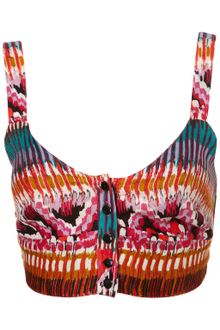 Topshop Aztec Print Soft Bralet - Lyst