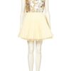 Topshop Vivienne Dress By Jones and Jones in Gold (multi) - Lyst