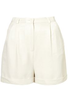 Topshop Premium Coord Turnup Shorts - Lyst