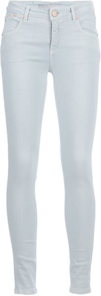 Victoria Beckham Skinny Jean in Blue - Lyst