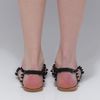 Jeffrey Campbell Puffer Stud Sandal in Blk in Black - Lyst