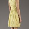 3.1 Phillip Lim Twisted Waist Dress in Yellow - Lyst