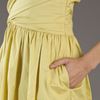 3.1 Phillip Lim Twisted Waist Dress in Yellow - Lyst