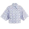 Diane Von Furstenberg Maxine Jacket in Blue (white) - Lyst