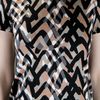 Dkny Short Sleeve Dress in Black - Lyst