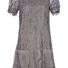 Dolce & Gabbana Lace Dress in Gray - Lyst