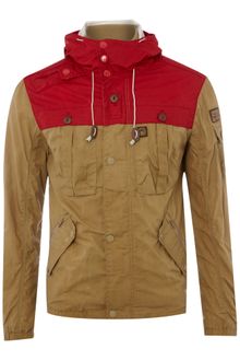 Duck And Cover Block Colour Anorak - Lyst
