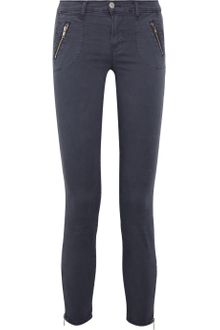 J Brand Gingerzip Cropped Midrise Skinny Jeans - Lyst