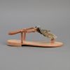 Lola Cruz Sandal in Brown - Lyst
