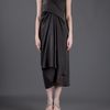 Rick Owens Draped Dress in Brown - Lyst