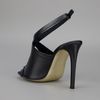Stella Mccartney Open Toe Pump in Black - Lyst