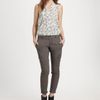 Theory Moha Floralprint Silk Top in Floral (white) - Lyst