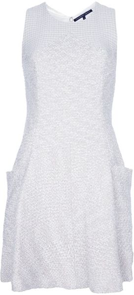 Theyskens' Theory Pocket Dress in White - Lyst